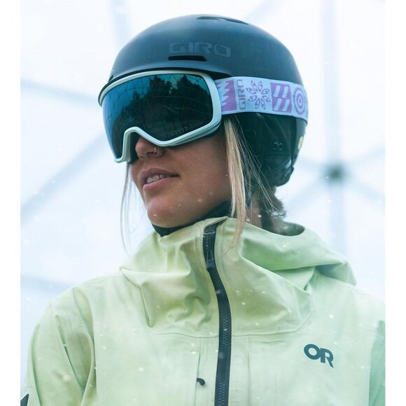 Giro Balance II Ski Snow Goggles Snowboard Black Monogram Vivid Pink - Picture 5 of 12